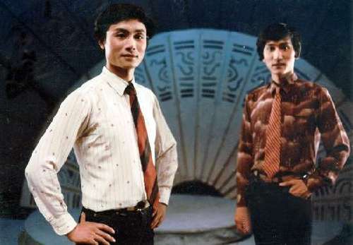80年代的中国男模时装秀
